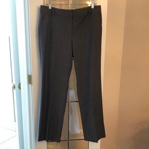 Talbots Grey Wool-Blend Dress Pants